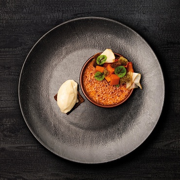 Hokkaido Kürbis Crème Brûlée