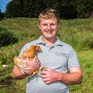 Auf das Huhn gekommen