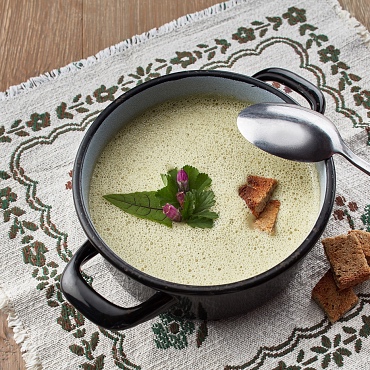Wildkräutercremesuppe