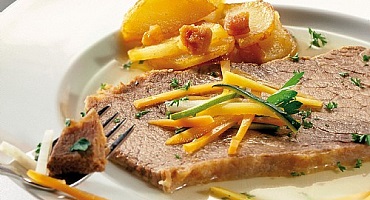 Tafelspitz mit Gemüse